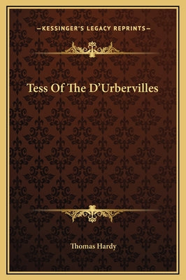 Book cover for Tess Of The D'Urbervilles