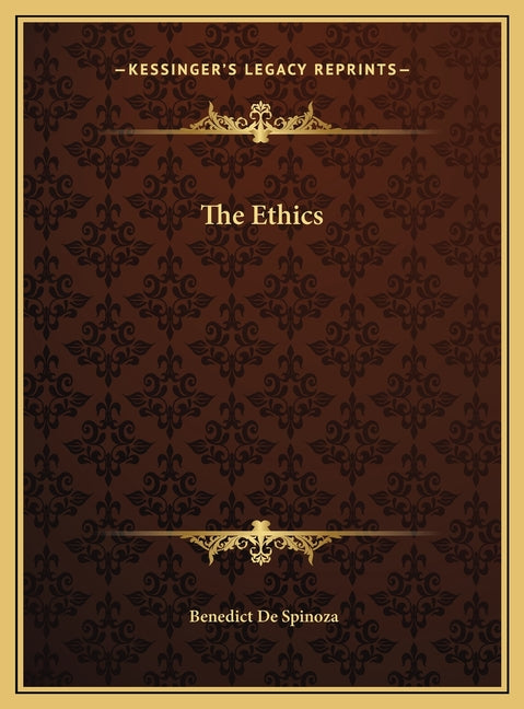 Book cover for The Ethics