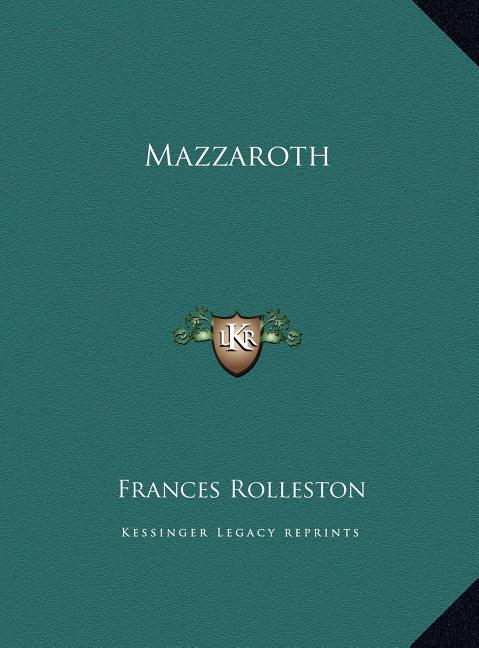 Book cover for Mazzaroth