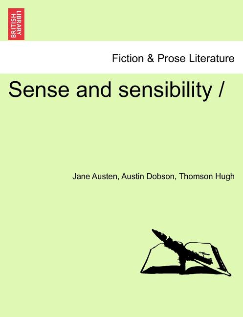 Book cover for Sense and Sensibility