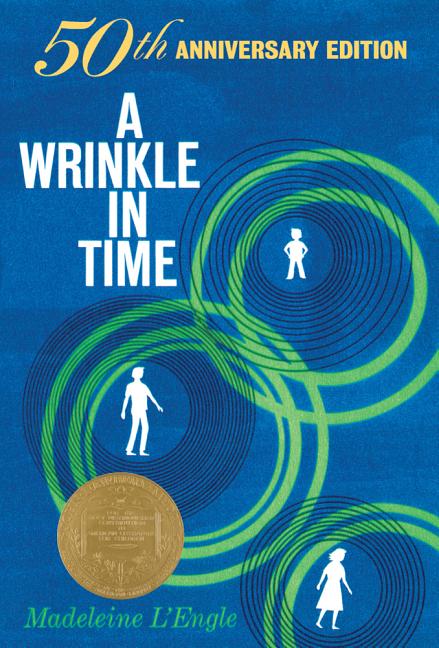 Book cover for Wrinkle in Time: 50th Anniversary Commemorative Edition: (Newbery Medal Winner) (Anniversary)