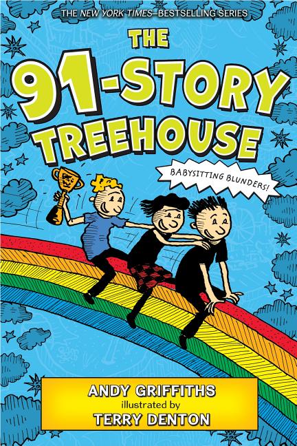 Book cover for The 91-Story Treehouse: Babysitting Blunders!