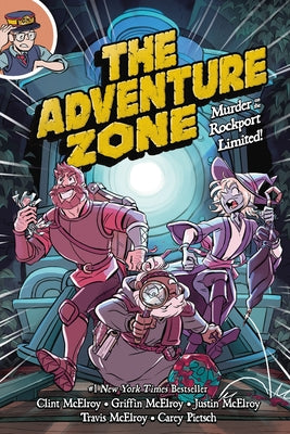 Book cover for The Adventure Zone: Murder on the Rockport Limited!