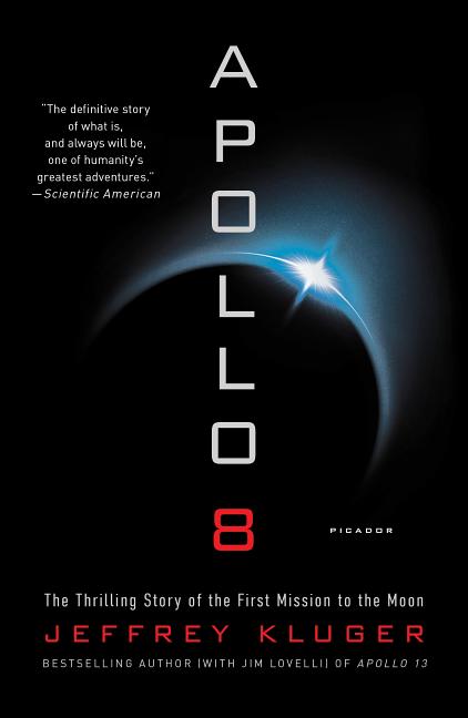Book cover for Apollo 8: The Thrilling Story of the First Mission to the Moon
