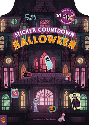 Book cover for Sticker Countdown: Halloween