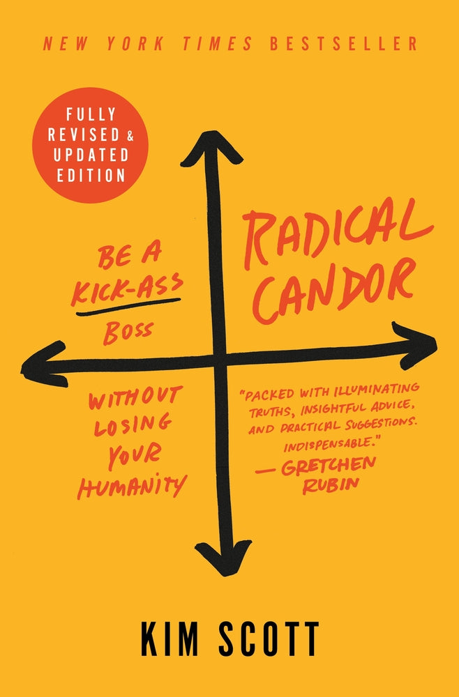 Book cover for Radical Candor: Be a Kick-Ass Boss Without Losing Your Humanity