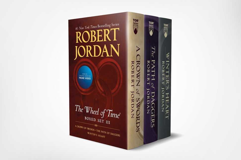 Book cover for Wheel of Time Premium Boxed Set III: Books 7-9 (a Crown of Swords, the Path of Daggers, Winter's Heart)