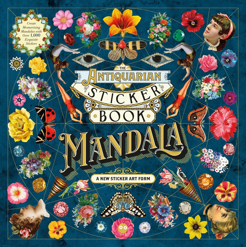 Book cover for The Antiquarian Sticker Book: Mandala