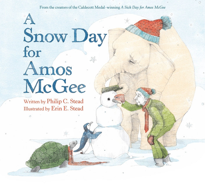 Book cover for Snow Day for Amos McGee