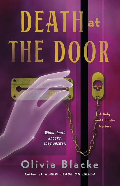 Book cover for Death at the Door: A Ruby and Cordelia Mystery