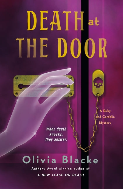 Book cover for Death at the Door: A Ruby and Cordelia Mystery
