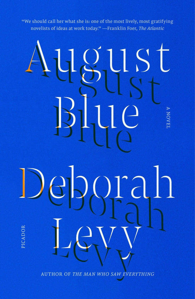 Book cover for August Blue
