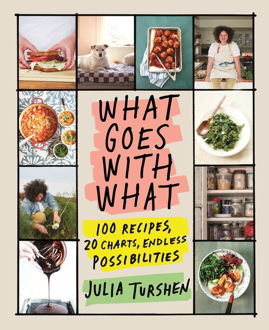 Book cover for What Goes with What: 100 Recipes, 20 Charts, Endless Possibilities