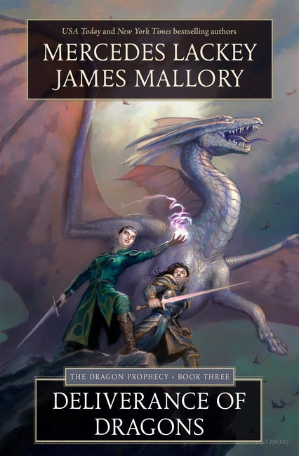 Book cover for Deliverance of Dragons: Book Three of the Dragon Prophecy