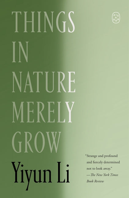 Book cover for Things in Nature Merely Grow