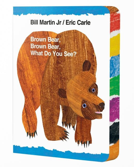 Book cover for Brown Bear, Brown Bear, What Do You See?: Stamped Edges Special Edition: Classic Board Book with Stamped Edges