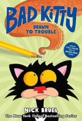 Book cover for Bad Kitty Drawn to Trouble (Full-Color Edition)