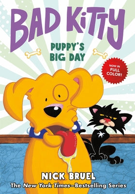 Book cover for Bad Kitty: Puppy's Big Day (Full-Color Edition)