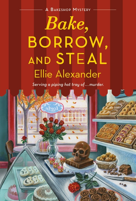 Book cover for Bake, Borrow, and Steal: A Bakeshop Mystery