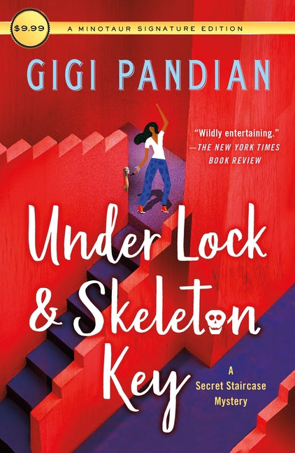 Book cover for Under Lock & Skeleton Key: A Secret Staircase Mystery