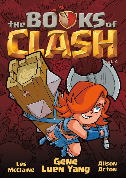 Book cover for The Books of Clash Volume 4: Legendary Legends of Legendarious Achievery