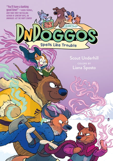 Book cover for Dndoggos: Spells Like Trouble