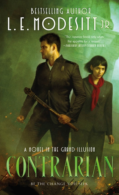 Book cover for Contrarian: A Novel in the Grand Illusion