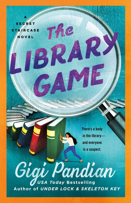 Book cover for Library Game: A Secret Staircase Novel