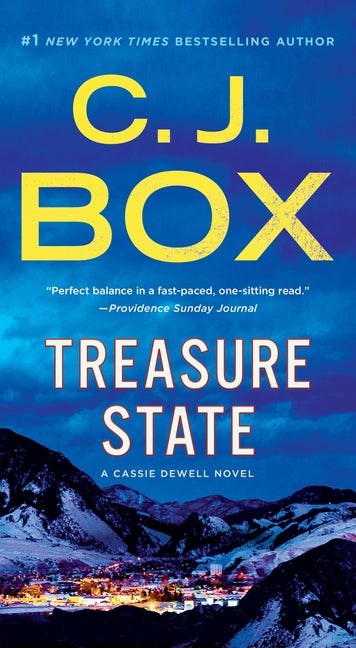 Book cover for Treasure State: A Cassie Dewell Novel
