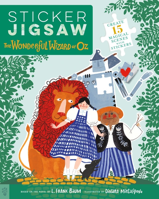 Book cover for Sticker Jigsaw: The Wonderful Wizard of Oz