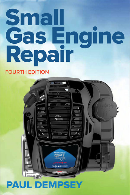 Book cover for Small Gas Engine Repair, Fourth Edition