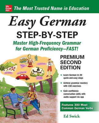 Book cover for Easy German Step-By-Step, Second Edition