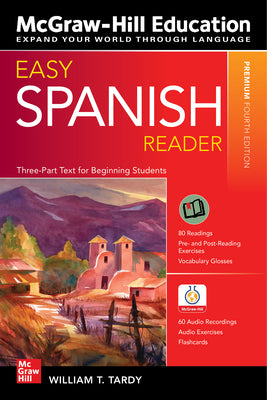 Book cover for Easy Spanish Reader, Premium Fourth Edition