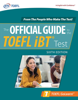 Book cover for Official Guide to the TOEFL IBT Test, Sixth Edition