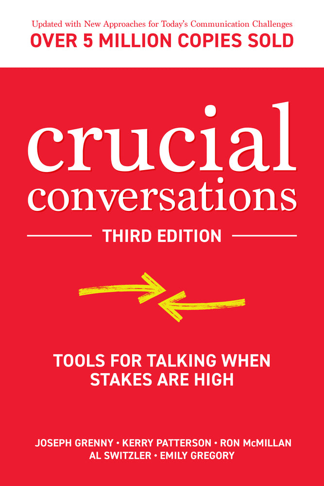 Book cover for Crucial Conversations: Tools for Talking When Stakes Are High