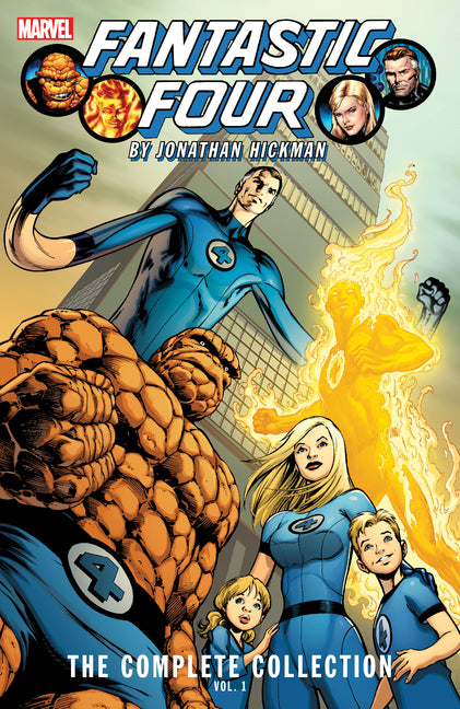 Book cover for Fantastic Four by Jonathan Hickman: The Complete Collection Vol. 1