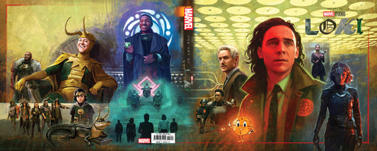 Book cover for Marvel Studios' Loki: The Art of the Series