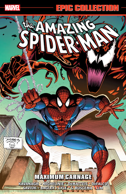 Book cover for Amazing Spider-Man Epic Collection: Maximum Carnage [New Printing]