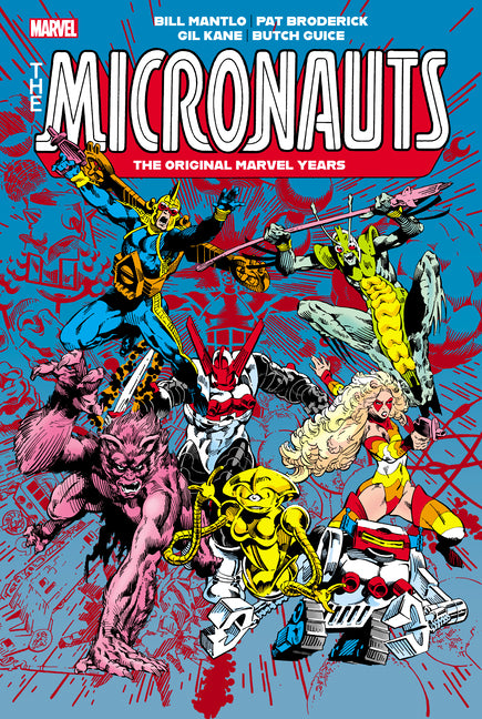 Book cover for Micronauts: The Original Marvel Years Omnibus Vol. 2 Michael Golden Cover