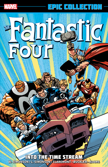 Book cover for Fantastic Four Epic Collection: Into the Time Stream [New Printing]