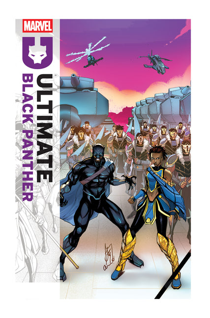 Book cover for Ultimate Black Panther by Bryan Hill Vol. 4: Destiny and Destruction