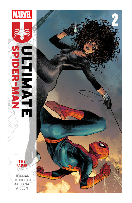 Book cover for Ultimate Spider-Man by Jonathan Hickman Vol. 2: The Paper
