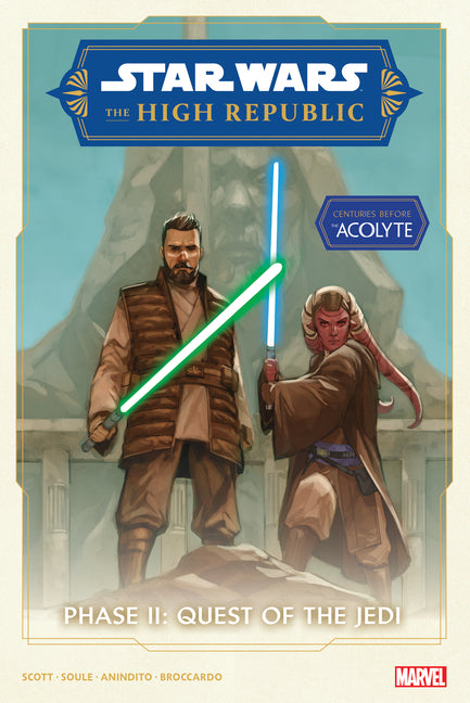 Book cover for Star Wars: The High Republic Phase II - Quest of the Jedi Omnibus Phil Noto Cover