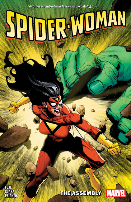 Book cover for Spider-Woman by Steve Foxe Vol. 2: The Assembly