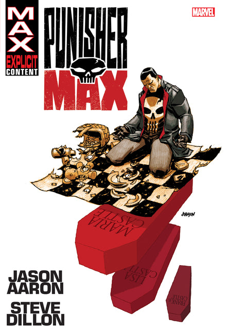 Book cover for Punisher Max by Aaron & Dillon Omnibus Dave Johnson Cover [New Printing]