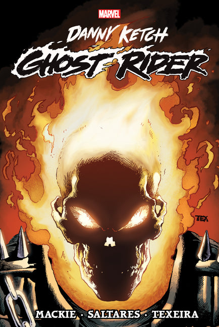 Book cover for Ghost Rider: Danny Ketch Omnibus Vol. 1 Mark Texeira Cover