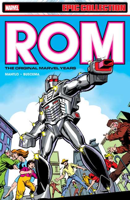 Book cover for ROM Epic Collection: The Original Marvel Years Vol. 1