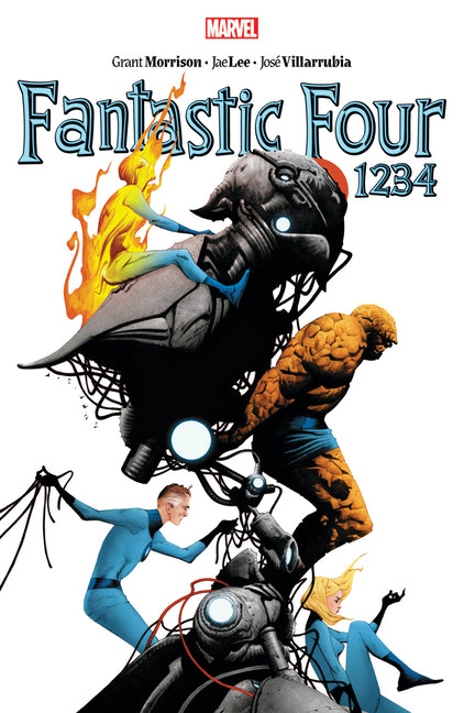 Book cover for Fantastic Four by Morrison & Lee: 1234 [New Printing]