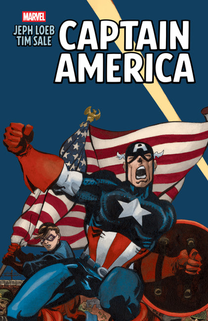 Book cover for Jeph Loeb & Tim Sale: Captain America