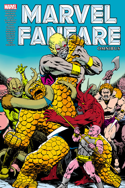 Book cover for Marvel Fanfare Omnibus Vol. 2 Jim Starlin Cover